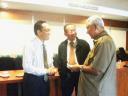 With Governor of East Kalimantan, Awang Farouk Ishak